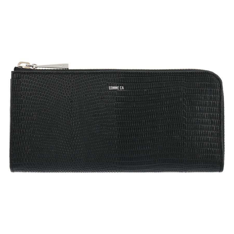 COMME CA（コムサ） 長財布 L字ファスナー 本革 レディース レザール