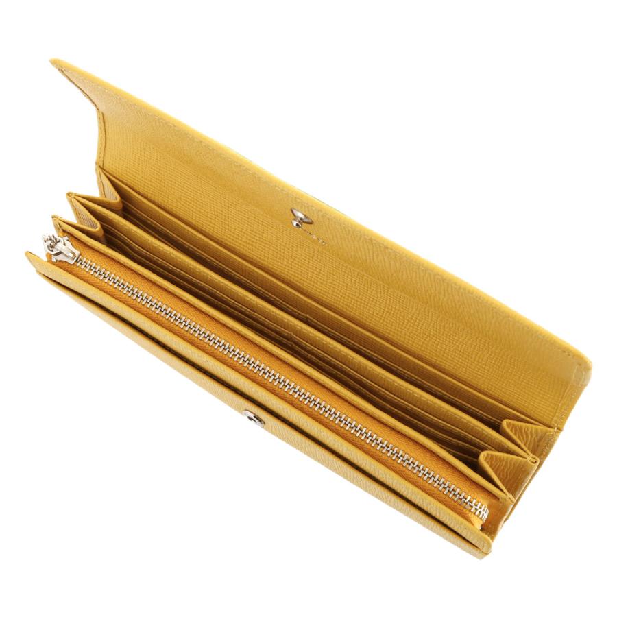 COMME CA（コムサ） 長財布 かぶせ 本革 レザー シュリー 74693