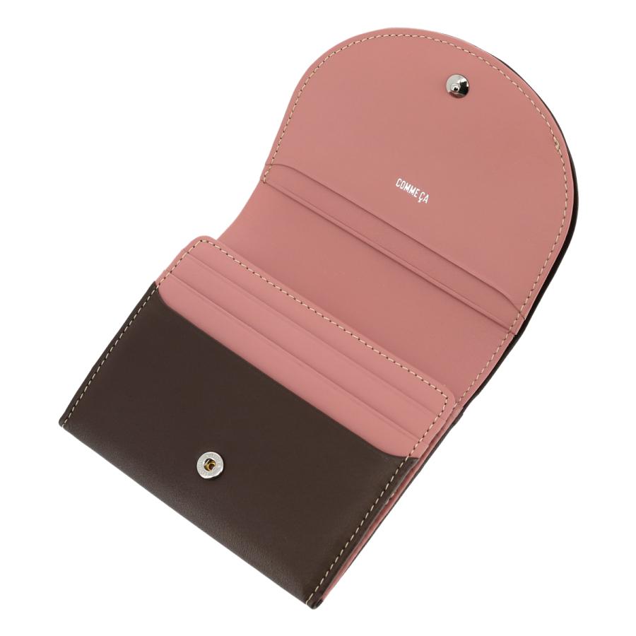 COMME CA（コムサ） 二つ折り財布 ミニ財布 マカロン レディース74702
