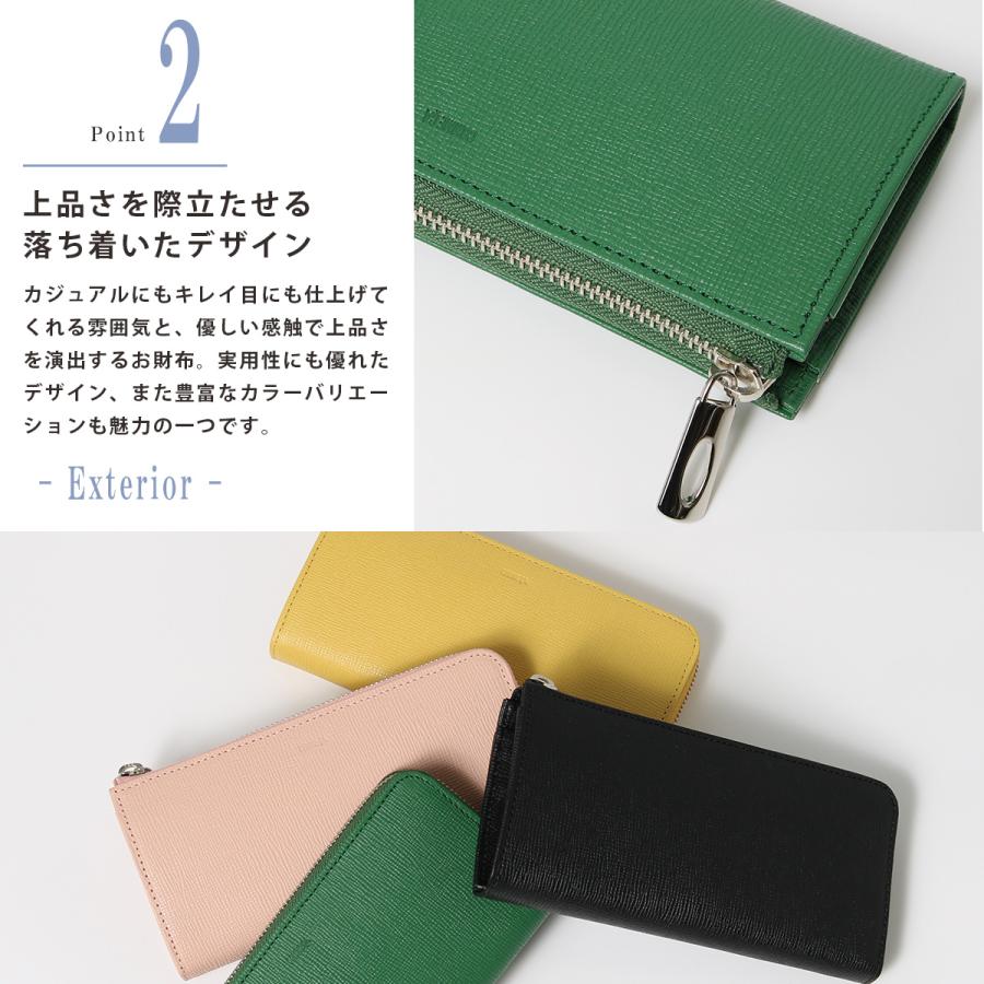 COMME CA（コムサ） 長財布 L字ファスナー シュリー レディース 74807