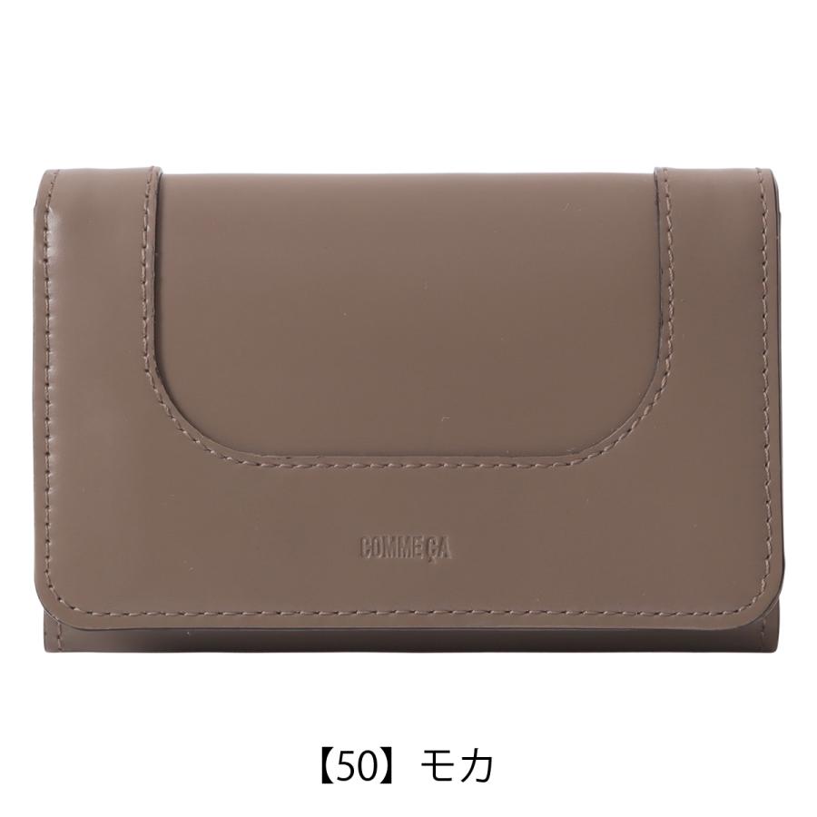 【レビュー投稿で+5％還元】コムサ 名刺入れ レディース 74849  サンティーユ COMME CA 牛革 レザー クリスマス_mp クリスマス_wp COMME CA（コムサ） 名刺入れ レディース 74849 サンティーユ 牛革