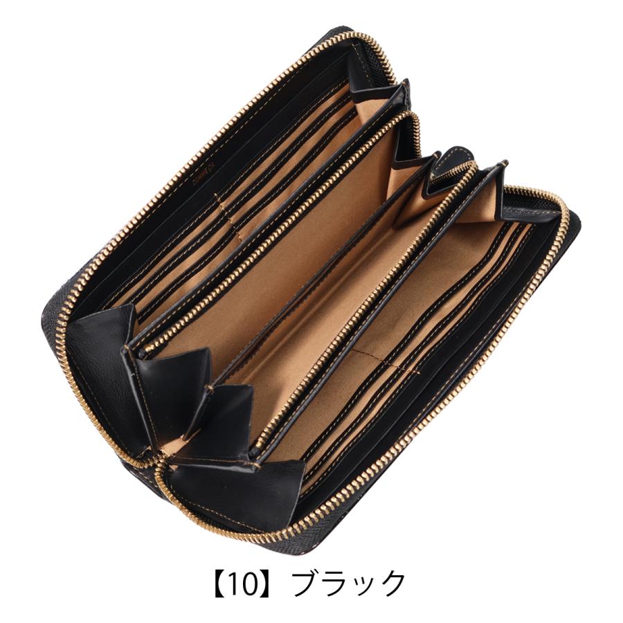 ★新品★COMME CA　コムサ　レザー長財布　スタッズ　ブラウン ☆新品☆COMME CA コムサ レザー長財布 スタッズ ブラウンの通販 by