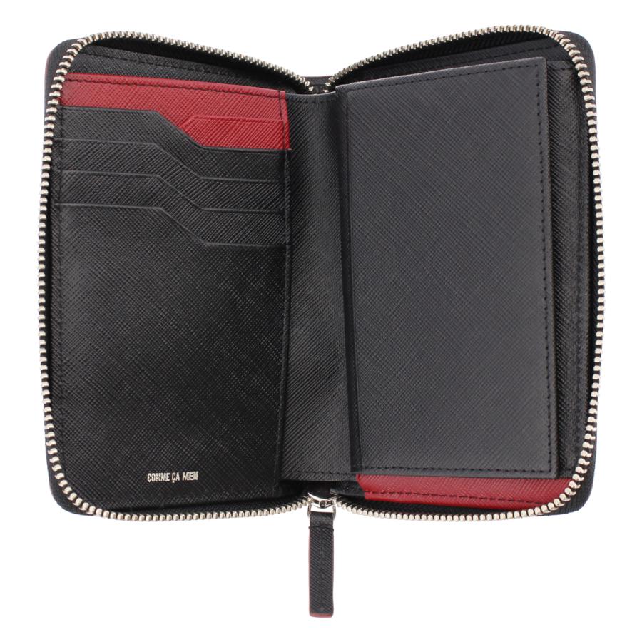 COMME CA MEN（コムサメン） 二つ折り財布 本革 コール 6885 COMME CA
