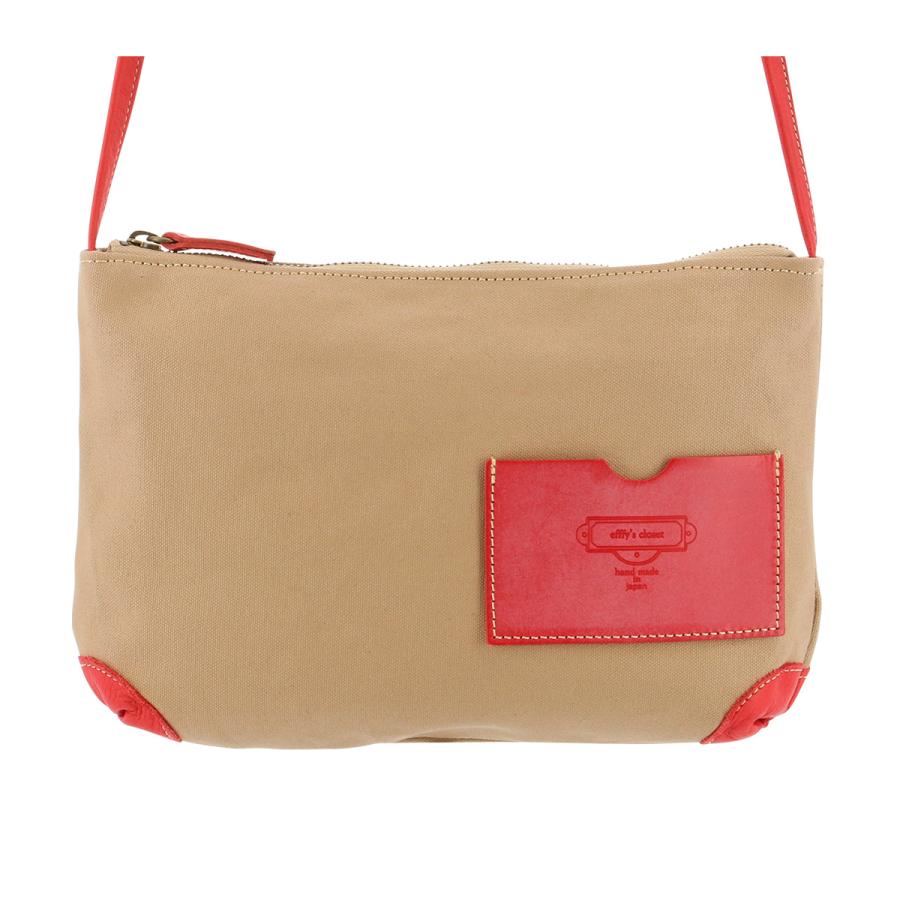 efffy エフィー ショルダーバッグ レディース CHS2-06 牛革 日本製  