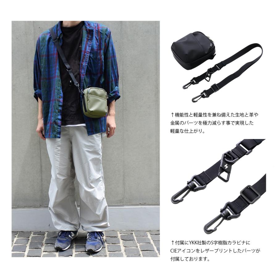 CIE（シー） ショルダーバッグ ミニショルダー ポシェット ポーチ 日本 