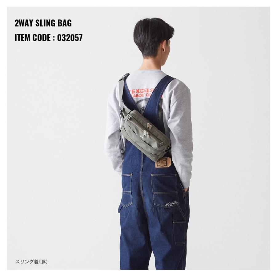 CIE（シー） ボディバッグ GRID3 2WAY SLING BAG メンズ レディース