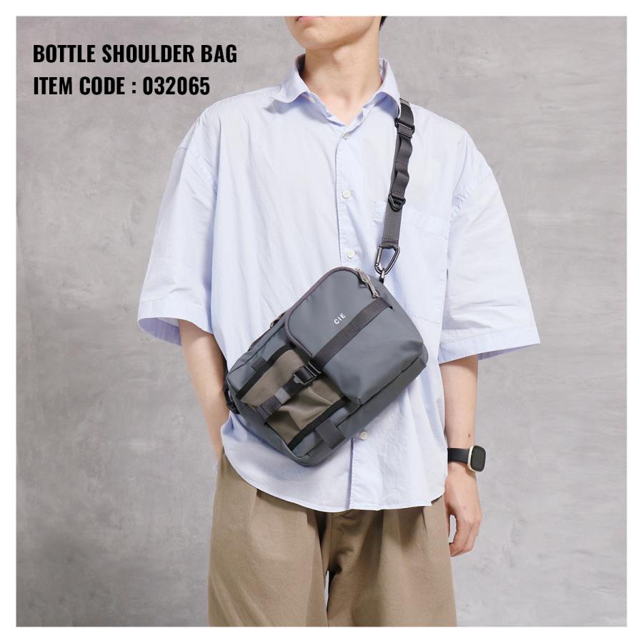 CIE（シー） ショルダーバッグ GRID3 BOTTLE SHOULDER BAG メンズ