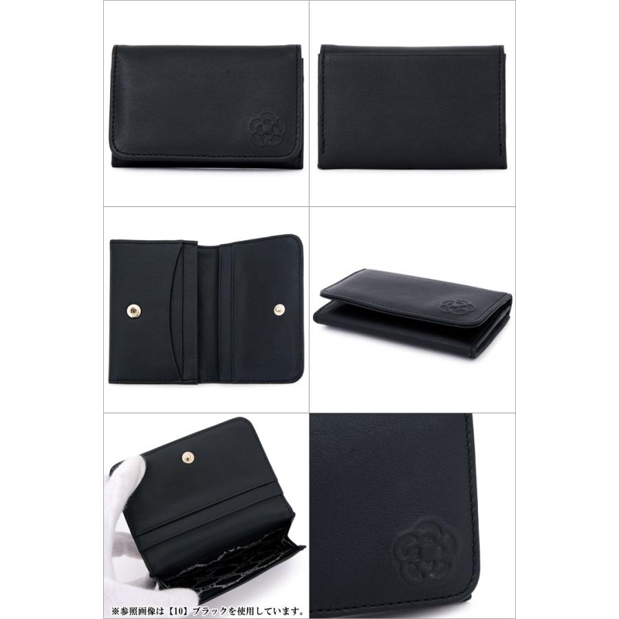 CLATHAS（クレイサス） カードケース 本革 185433 ワッフル レディース