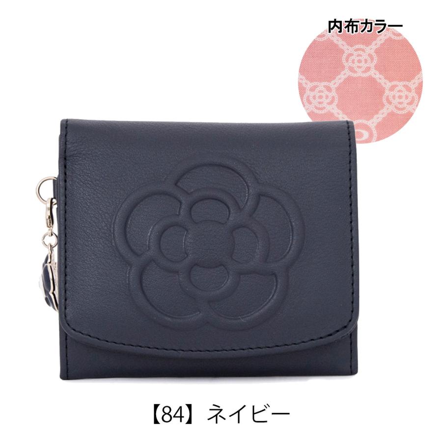 CLATHAS（クレイサス） 二つ折り財布 ミニ財布 ワッフル レディース