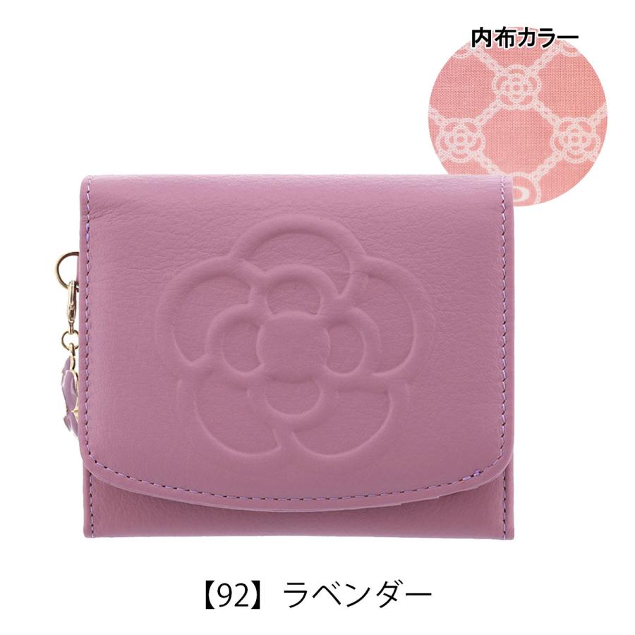 CLATHAS（クレイサス） 二つ折り財布 ミニ財布 ワッフル レディース