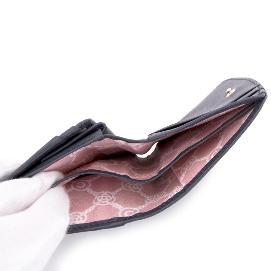 CLATHAS（クレイサス） 二つ折り財布 ミニ財布 ワッフル レディース