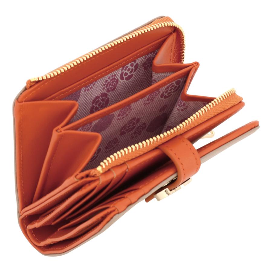 CLATHAS（クレイサス） 二つ折り財布 レディース 本革 ブラン 188402