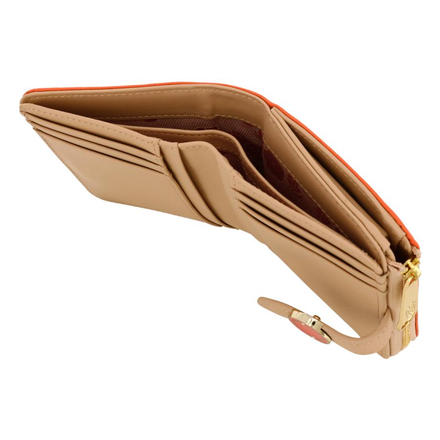 CLATHAS（クレイサス） 二つ折り財布 レディース 本革 ブラン 188402