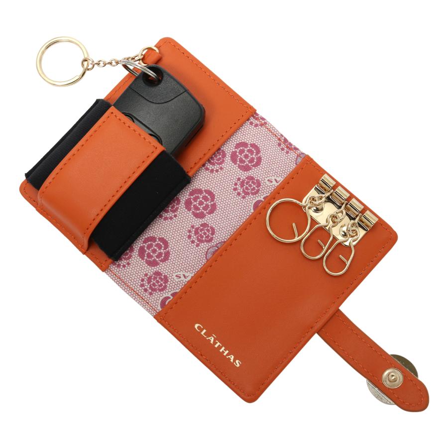CLATHAS（クレイサス） キーケース スマートキー レディース 本革