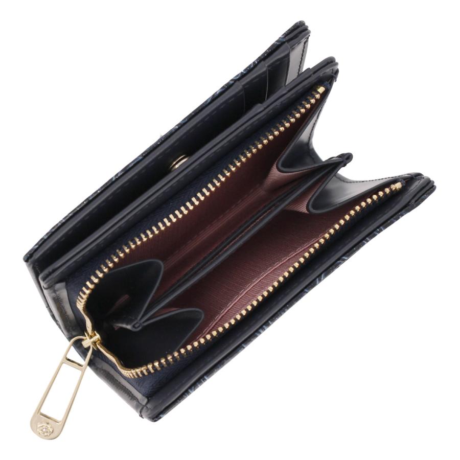 CLATHAS クレイサス 二つ折り財布 本革 プラネット レディース
