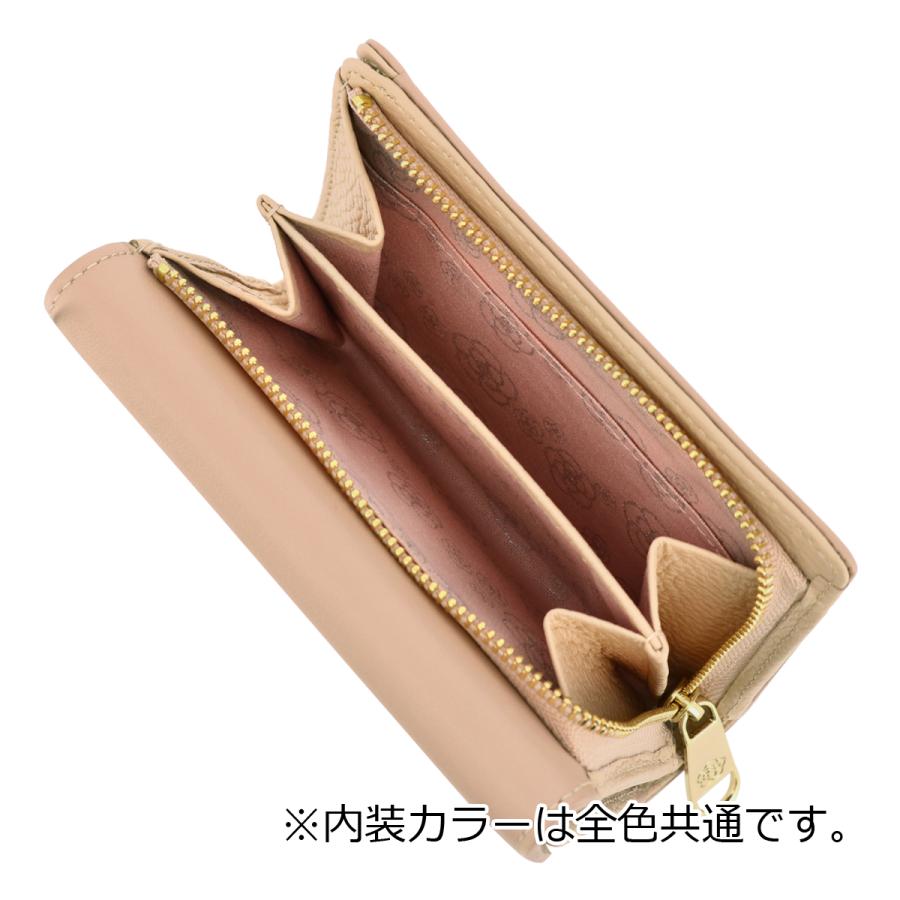 CLATHAS（クレイサス） 二つ折り財布 ミニ財布 本革 ボーイ レディース