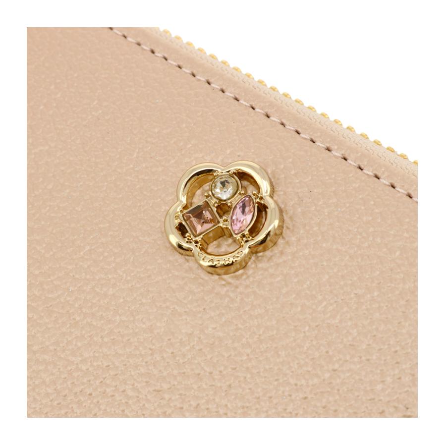 CLATHAS（クレイサス） 長財布 L字ファスナー 本革 モマン レディース