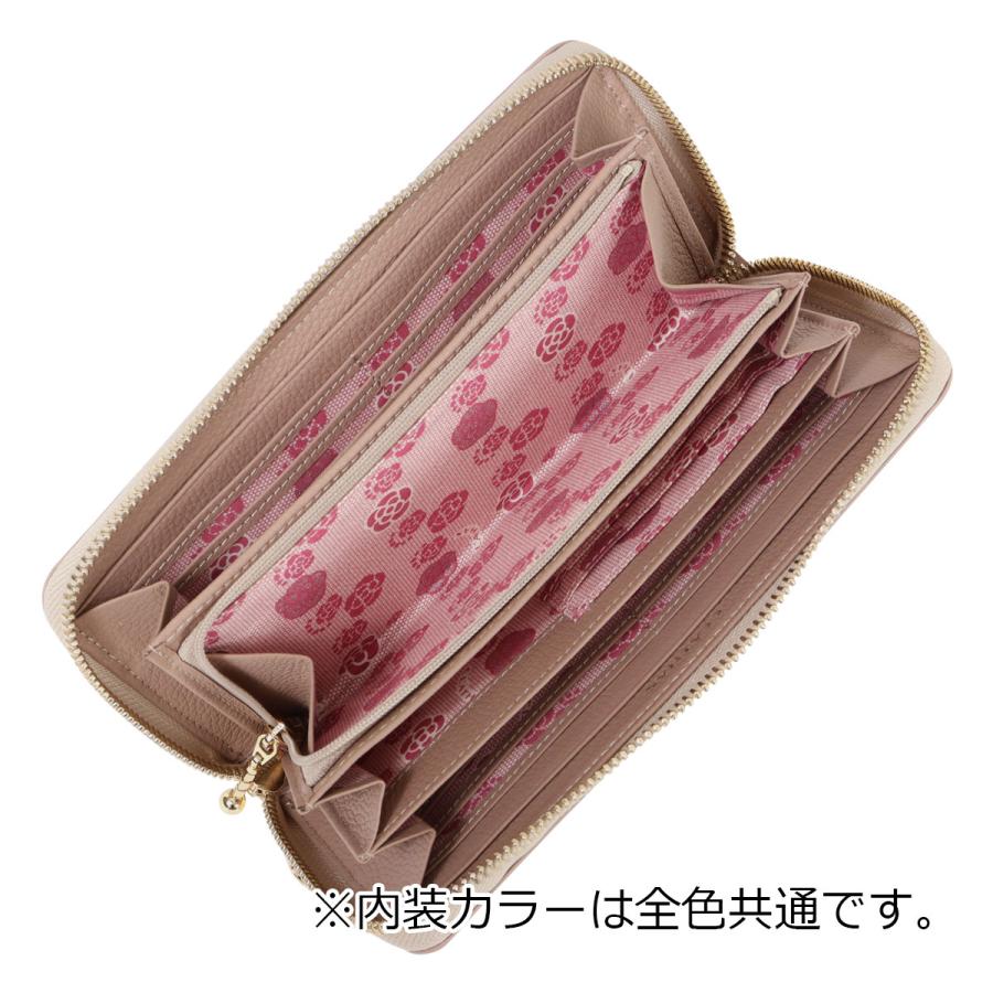 CLATHAS（クレイサス） 長財布 ラウンドファスナー レディース