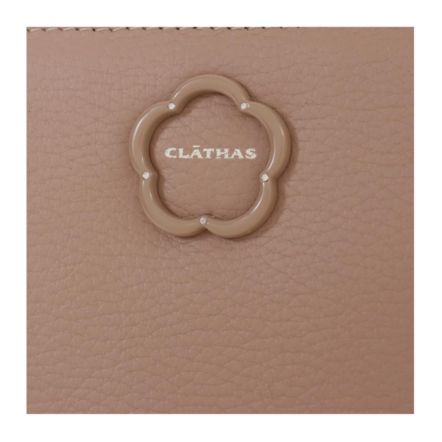 CLATHAS（クレイサス） 長財布 ラウンドファスナー レディース
