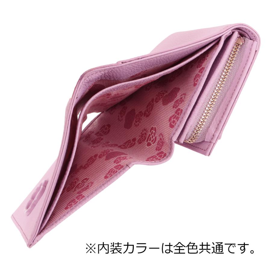 CLATHAS（クレイサス） 二つ折り財布 L字ファスナー レディース