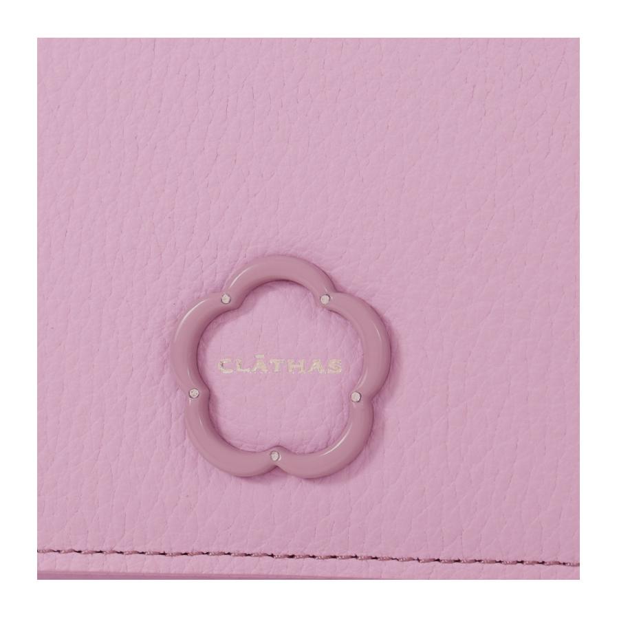 CLATHAS（クレイサス） 二つ折り財布 L字ファスナー レディース