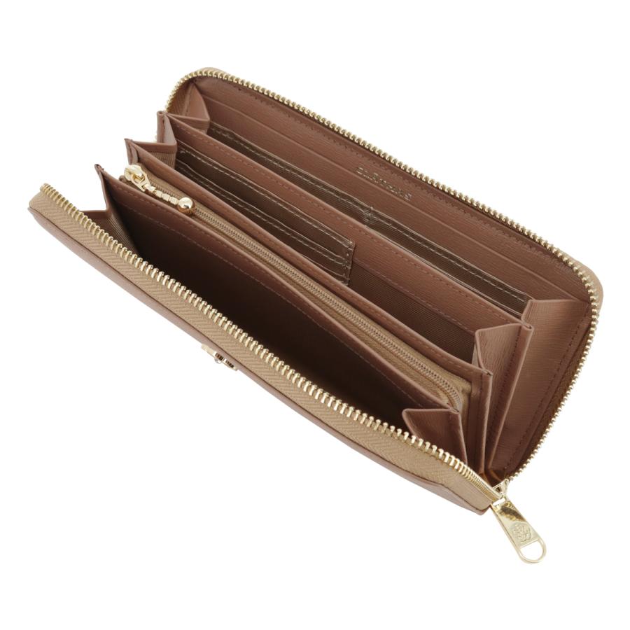 CLATHAS（クレイサス） 長財布 ラウンドファスナー 本革 レディース