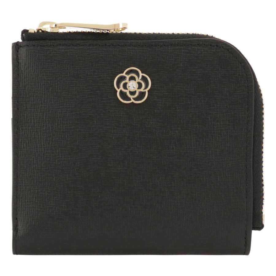 CLATHAS（クレイサス） 二つ折り財布 L字ファスナー 本革 レディース