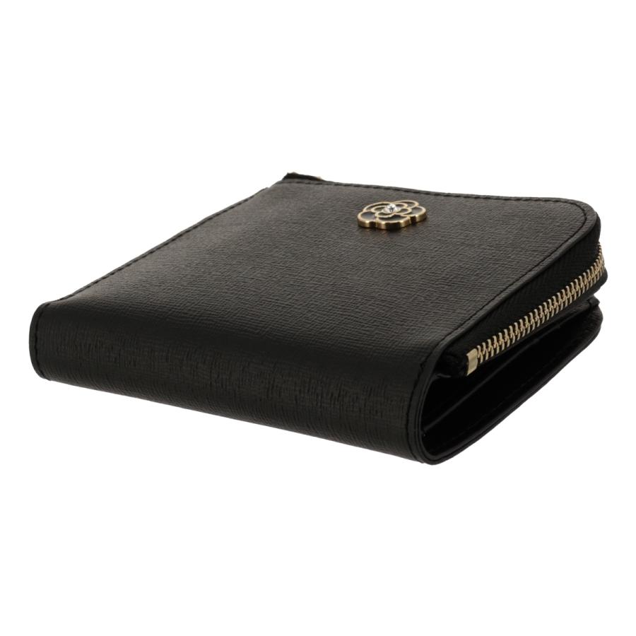 CLATHAS（クレイサス） 二つ折り財布 L字ファスナー 本革 レディース