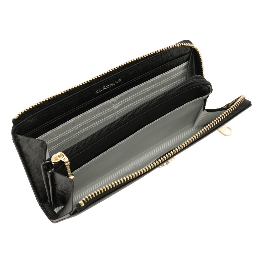 CLATHAS（クレイサス） 長財布 L字ファスナー 本革 レディース レミー