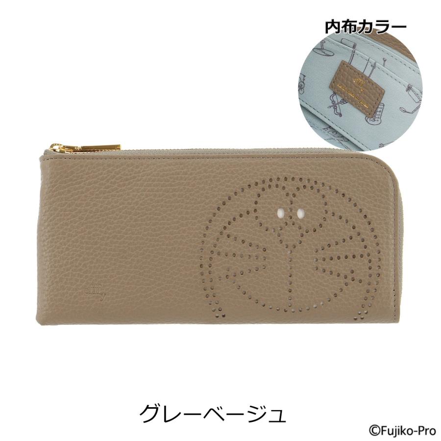 efffy（エフィー） ドラえもん 長財布 L字ファスナー レディースCLB3