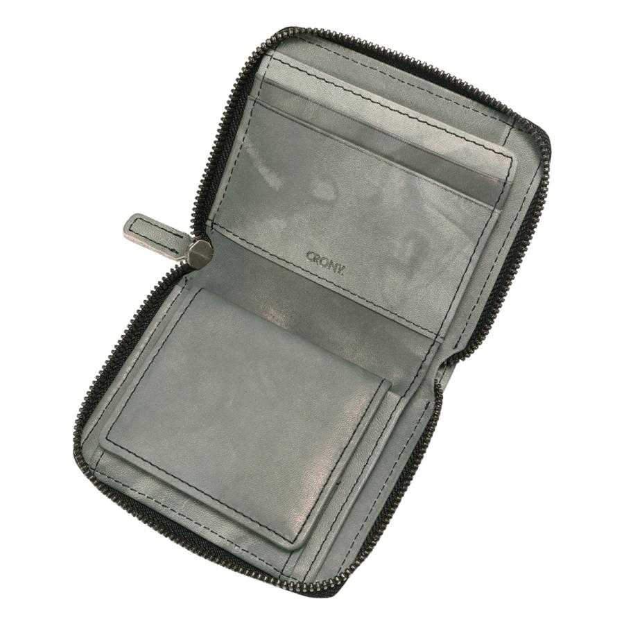 CRONY. クルニー 二つ折り財布 財布 二つ折り ラウンドファスナー