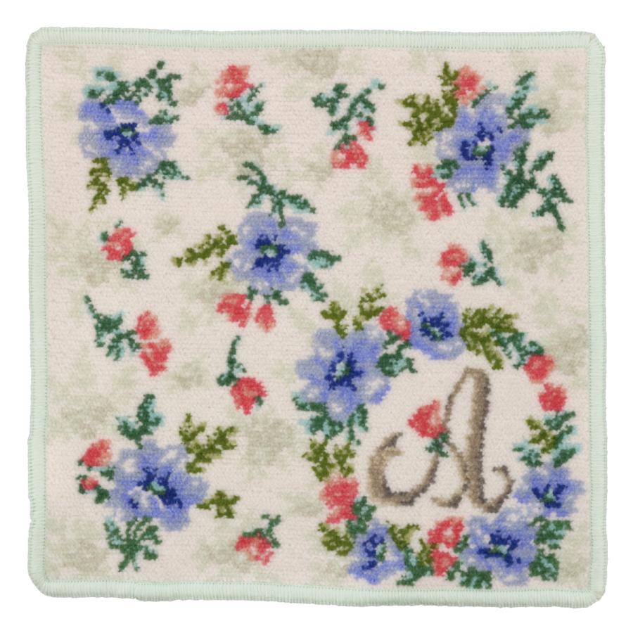 アーンジョー ハンカチ 花柄 10枚 未使用 長期保管品 多少の傷 汚れあり Enjeau アーンジョー ハンカチ ハンドタオル タオルハンカチ