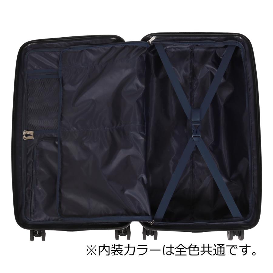 タケオキクチ スーツケース ファスナー CTY003 TAKEO KIKUCHI 68L 3.9kg Mサイズ ビジネス 軽量 キャリーケース キャリーバッグ｜sacsbar｜11