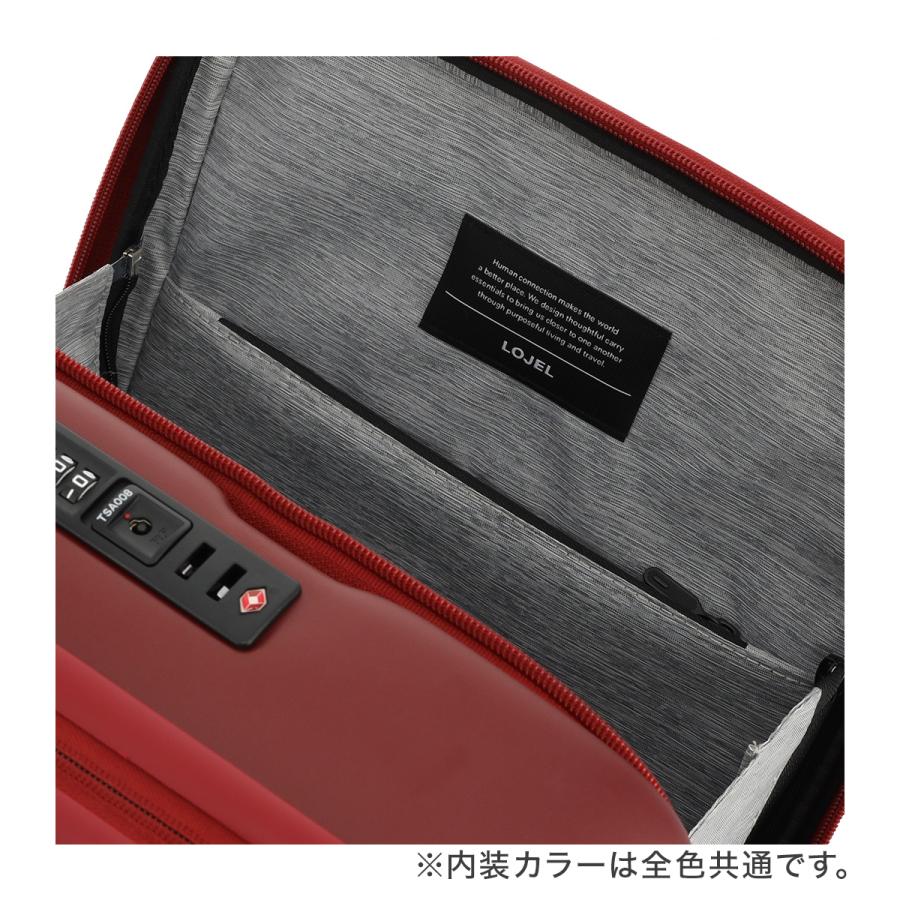 LOJEL（ロジェール） スーツケース キューボ 機内持ち込み 37(42)L