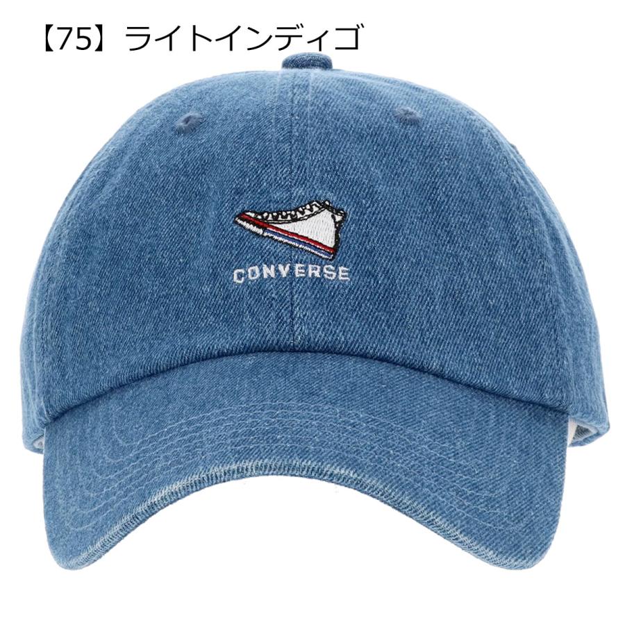 コンバース キャップ フリーサイズ サイズ調整可能 帽子 ローキャップ 175112717 CN SHOES LOGO LOWCAP CONVERSE メンズ レディース _sale｜sacsbar｜22