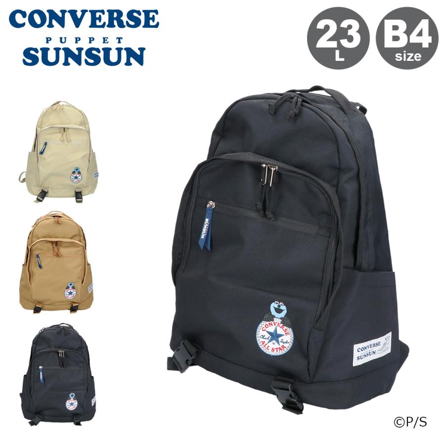 ⚠️みーぶー‼️★CONVERSE PUPPET SUNSUN リュック 黒★ CV SUNSUN BACKPACK | FEATURE,CONVERSE PUPPET SUNSUN | JUGLANS