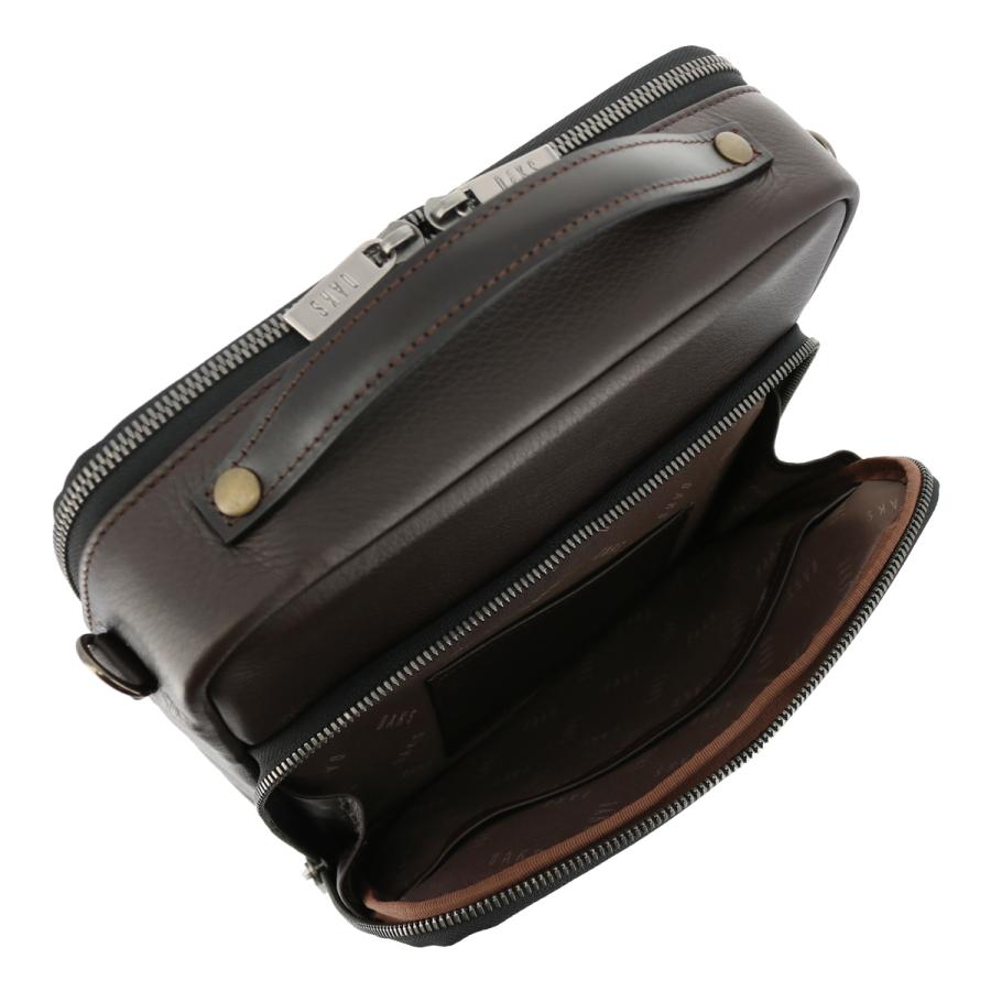 DAKS（ダックス） ショルダーバッグ 2WAY DA29038 メンズ 本革 レザー