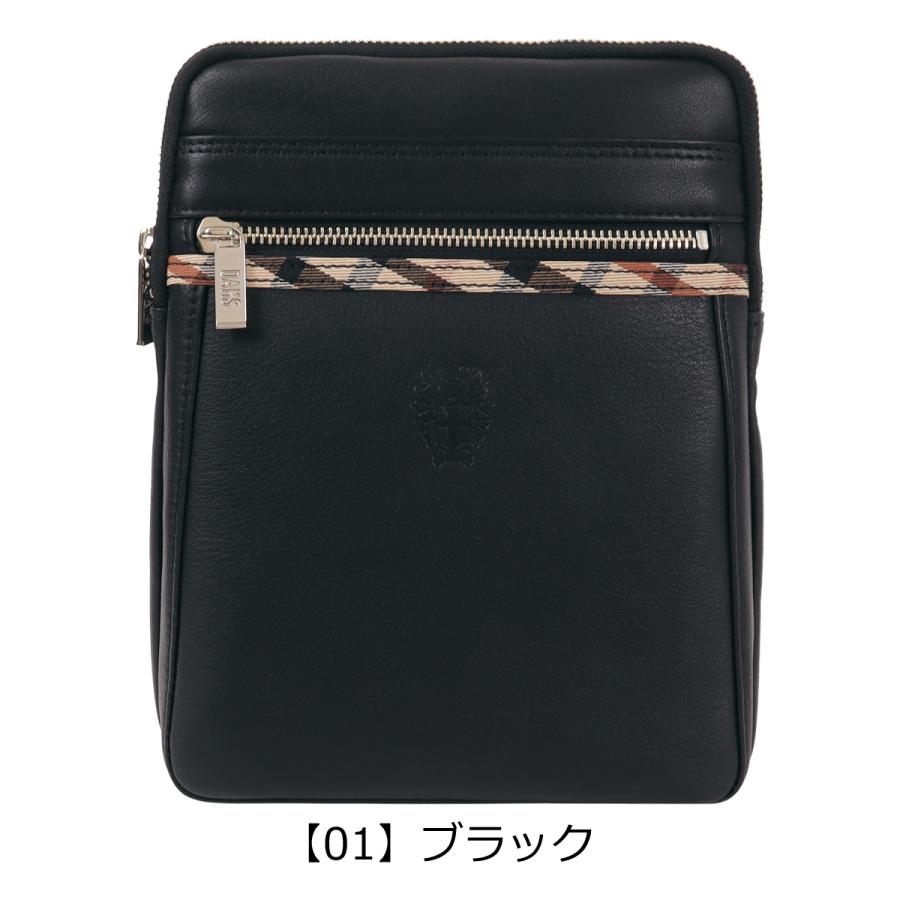 DAKS（ダックス） ショルダーバッグ DA30033 DAKS 縦型 レザー 本革