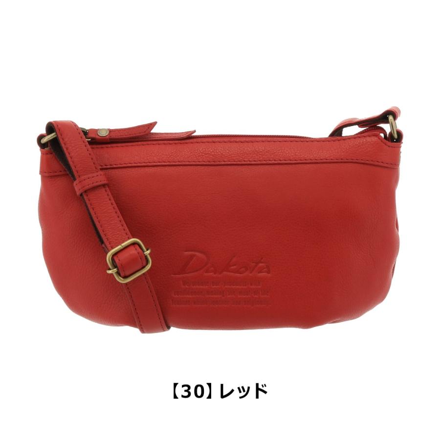 【新品 未使用】D12 Dakota ショルダーバッグ 刺繍 レザー牛革 Dakota（ダコタ） ショルダーバッグ ミニショルダー 本革 レディース