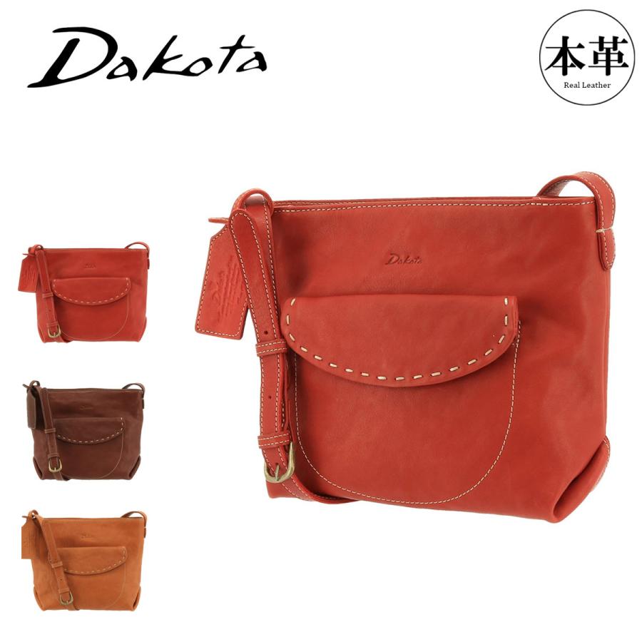 ダコタ DACOTA  ショルダーバッグ ワインレッド 革 Dakota（ダコタ） 最大51%☆5/11迄 ダコタ小物+選べるノベルティ付
