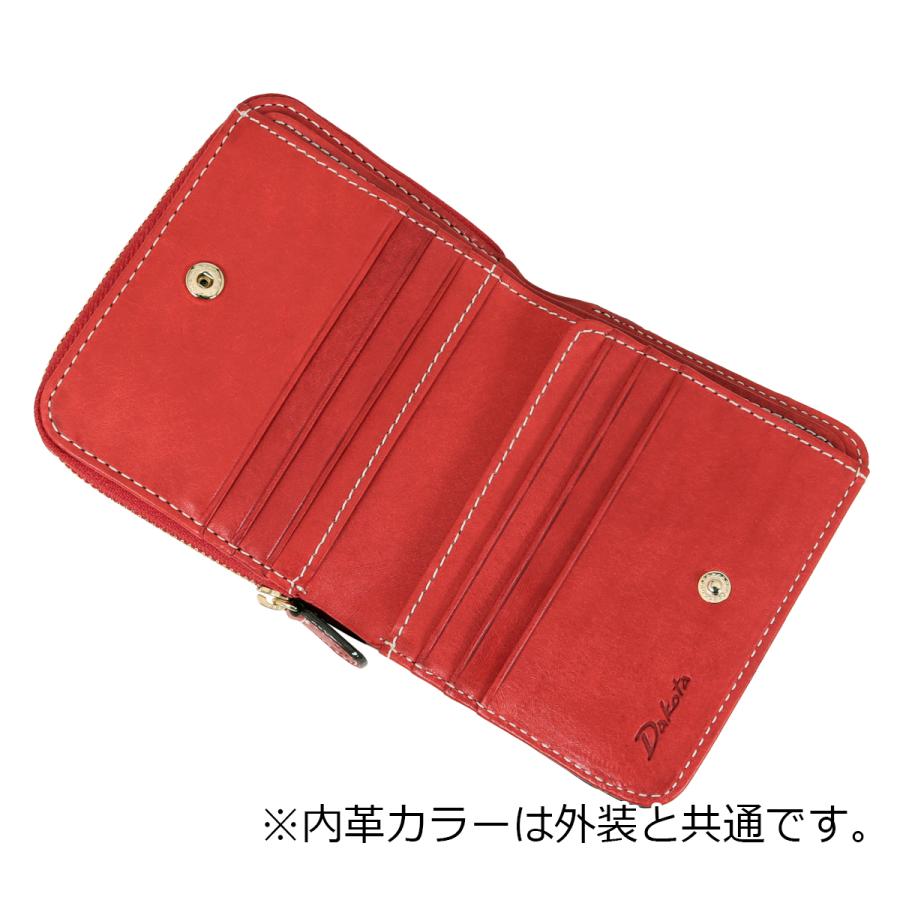 極美品　ダコタ 財布 レディース 二つ折り Dakota コンパクト Dakota（ダコタ） 二つ折り財布 コラッジョ 0030940 0030940 0036440