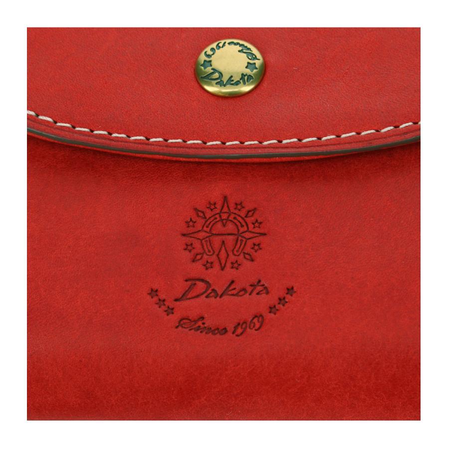 ダコタ 二つ折り財布 がま口 本革 レザー コラッジョ レディース 0030941 0036441 Dakota ミニ財布 牛革の画像