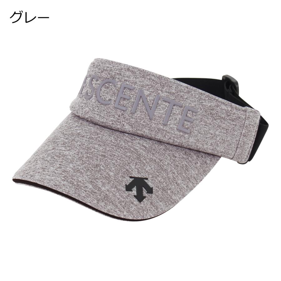 DESCENTE ゴルフ 3Dロゴ刺繍サンバイザー -デサントストア - メンズウェア