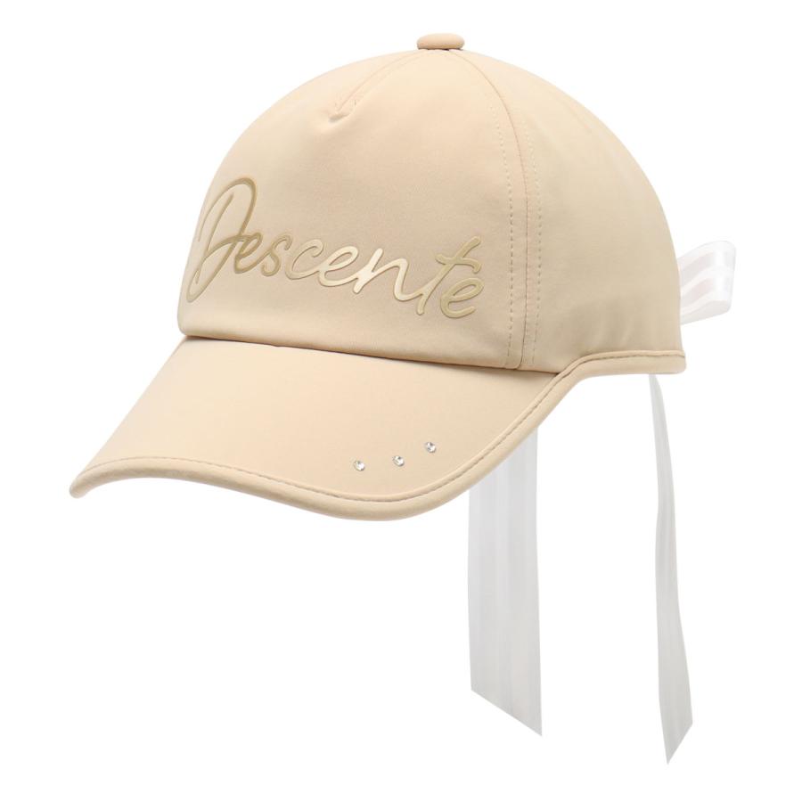 DESCENTE（デサント） ゴルフ キャップ 帽子 リボンテール レディース
