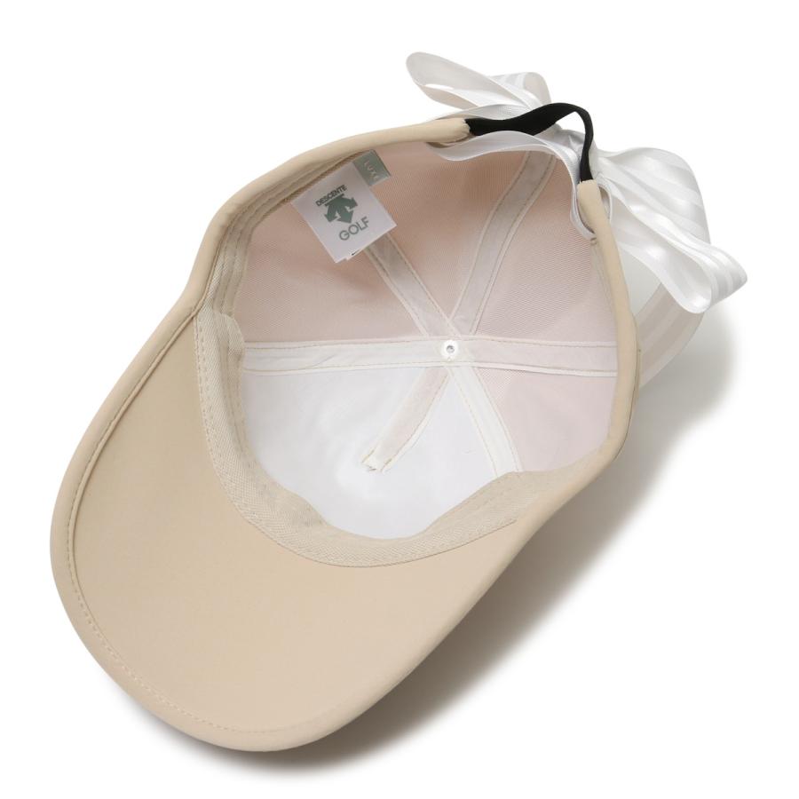 DESCENTE（デサント） ゴルフ キャップ 帽子 リボンテール レディース