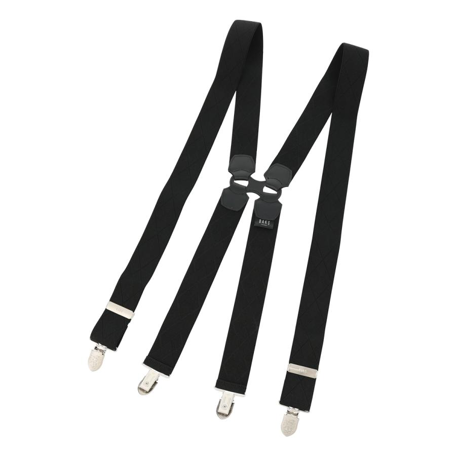 DAKS（ダックス） サスペンダー DS12790 メンズ 本革 レザー 日本製