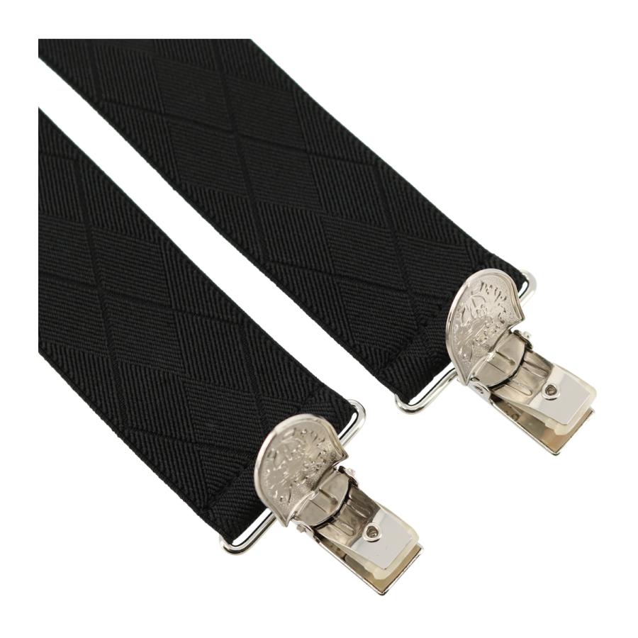 DAKS（ダックス） サスペンダー DS12790 メンズ 本革 レザー 日本製