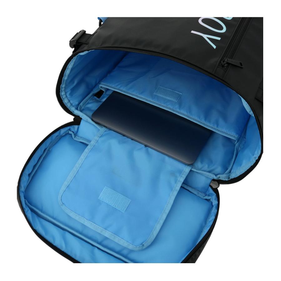 EASTBOY（イーストボーイ） リュック 32L B4 BOX型 クリア レディース