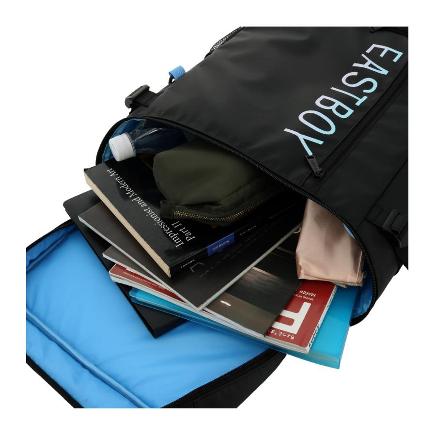 EASTBOY（イーストボーイ） リュック 32L B4 BOX型 クリア レディース