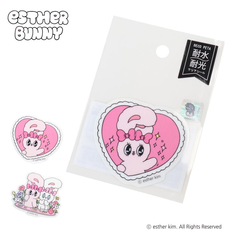 エスターバニー デコペタステッカー シール ステッカー Esther Bunny